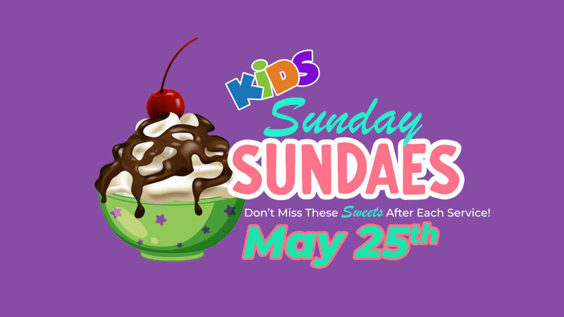 Kids: Summer Sunday Sundaes