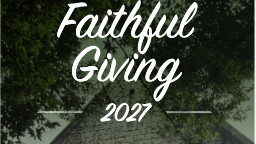 Rooted in Generosity: Faithful Giving at Highland for 2027