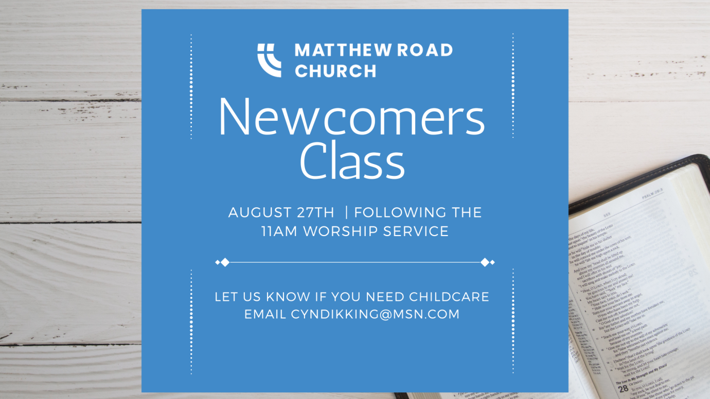 Newcomers Class