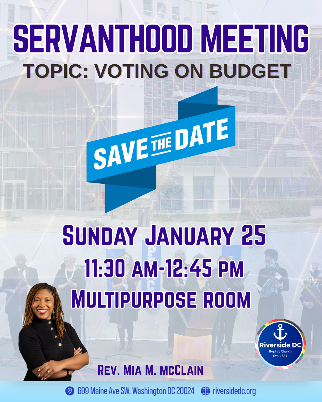 Servanthood Meeting: January 2026