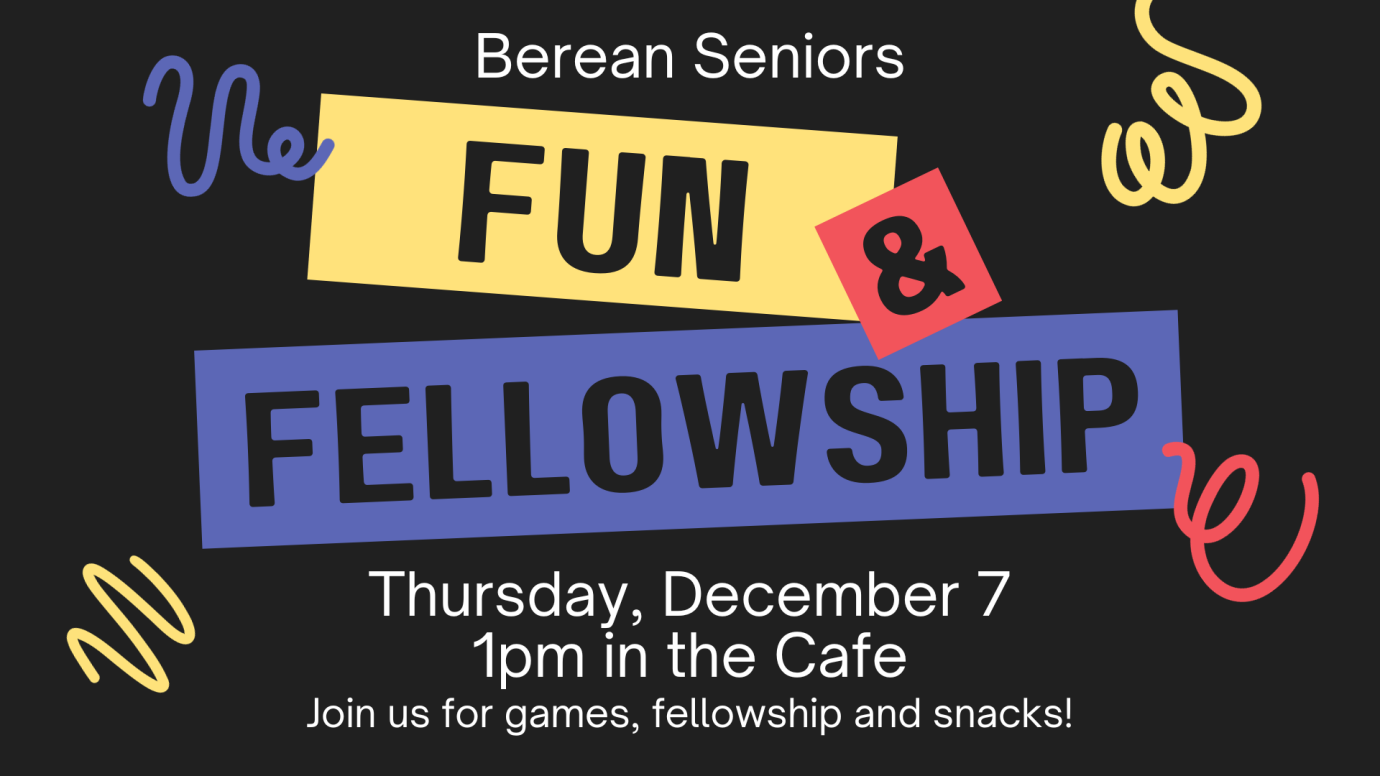 Senior Fun & Fellowship