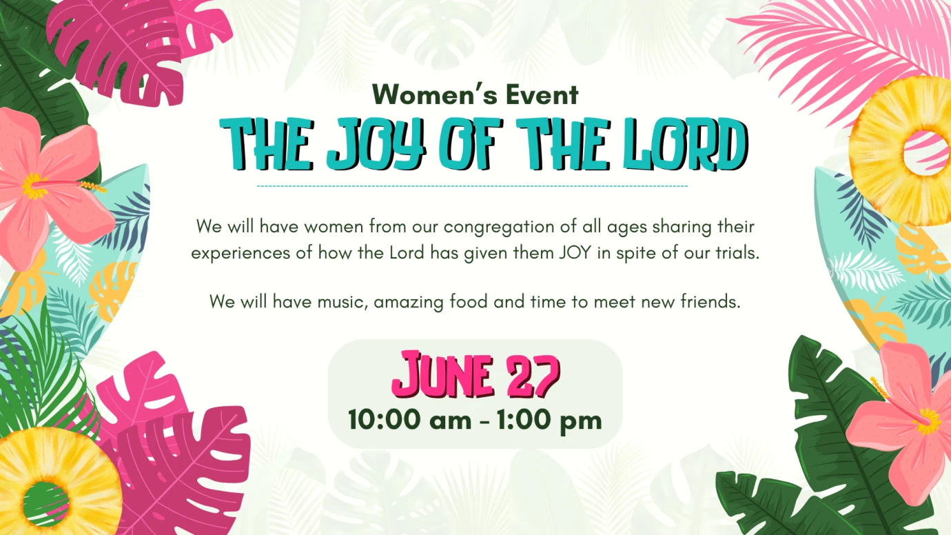 Women's Event-Joy of the Lord