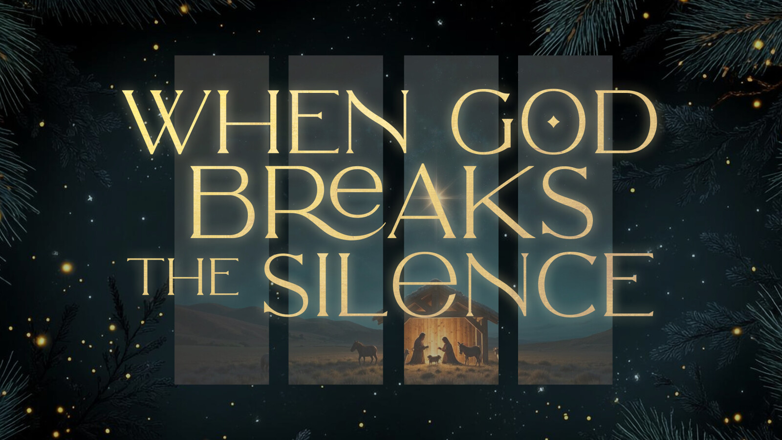 When God Breaks the Silence