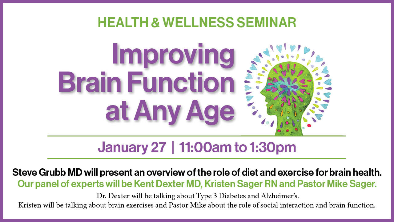 11 AM Health and Wellness Seminar and Luncheon