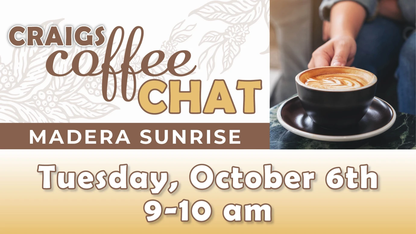 9 AM Craig's Coffee Chat 