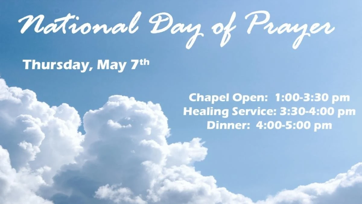 1 PM National Day of Prayer