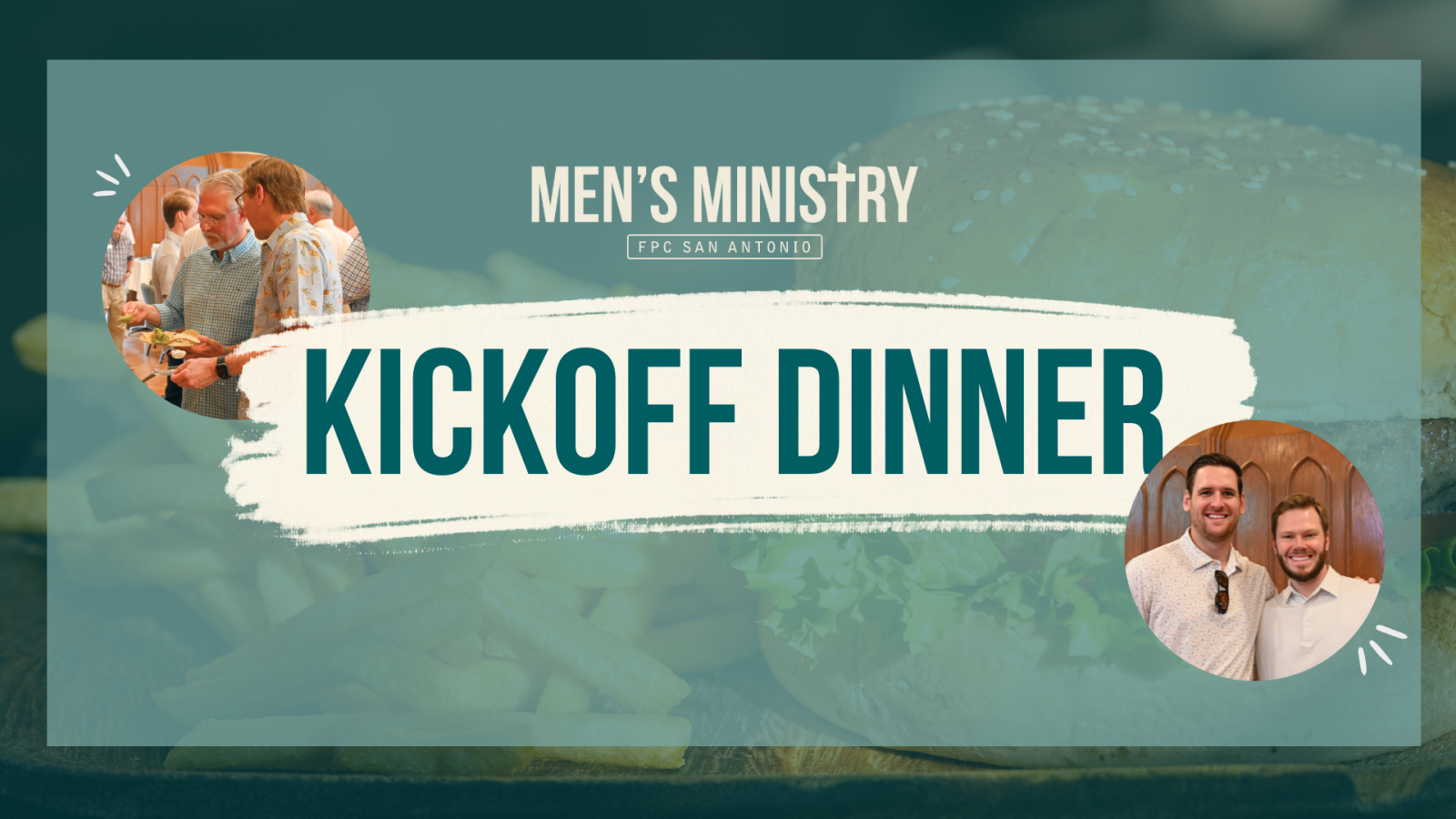 Kickoff Men's Dinner