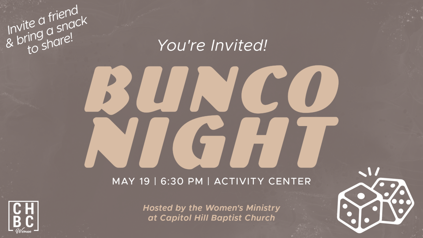 Ladies Bunco Night