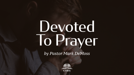 Devoted To Prayer