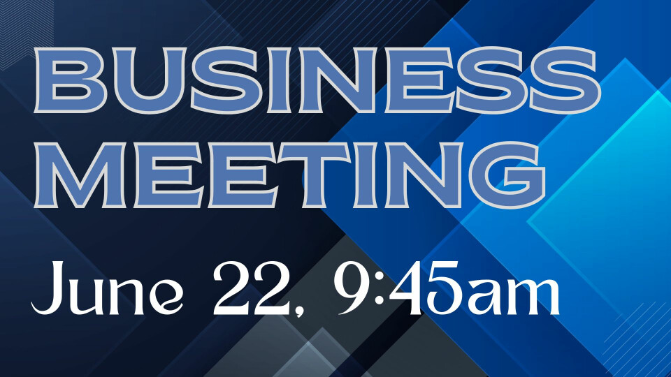 Business Meeting 2025