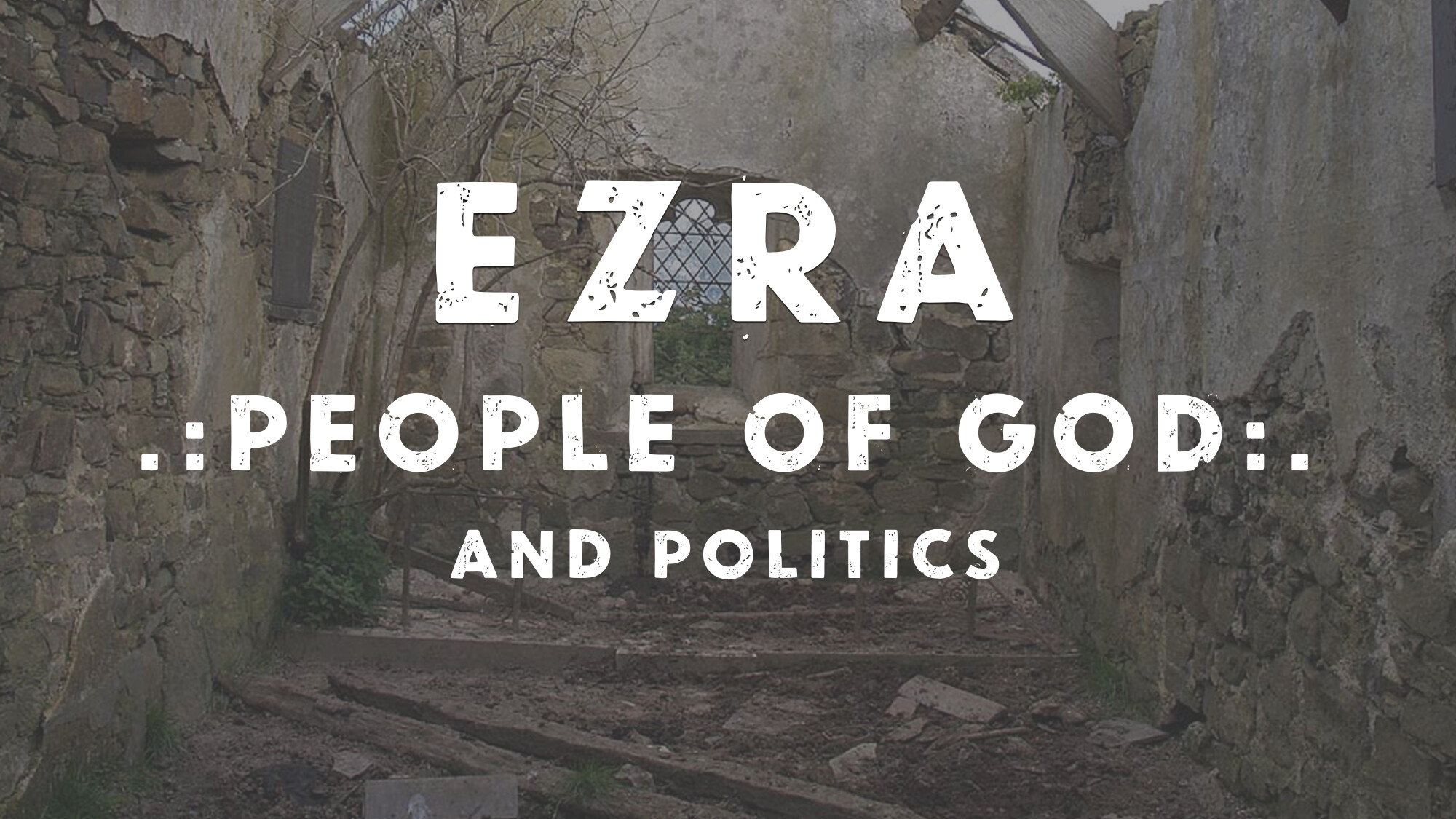 The People of God and Politics