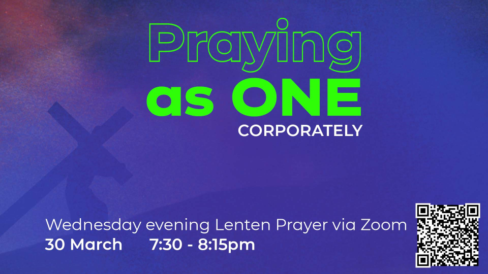 Praying as ONE - corporately