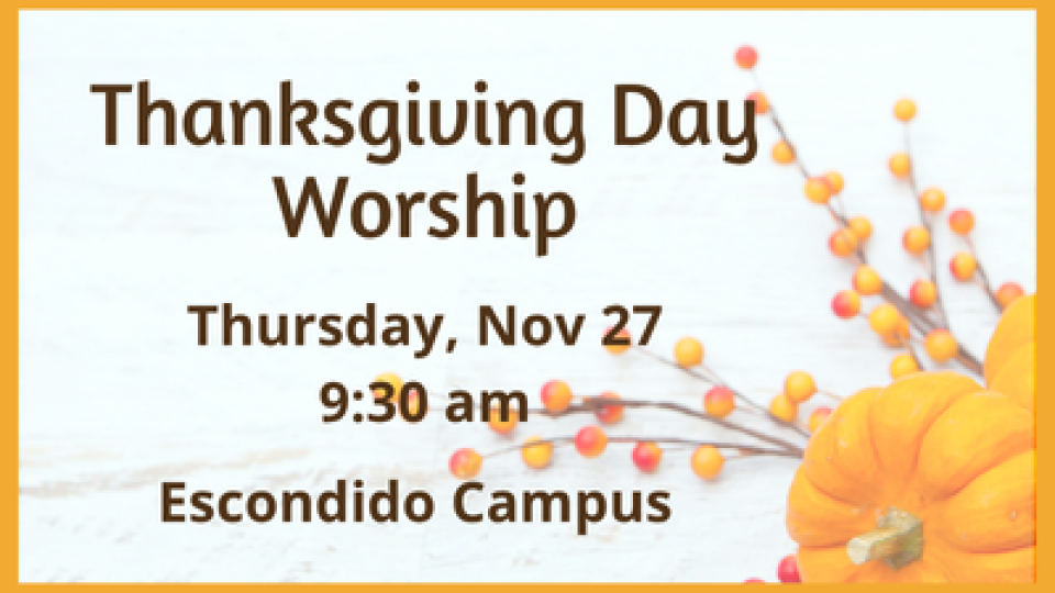 Thanksgiving Day Worship