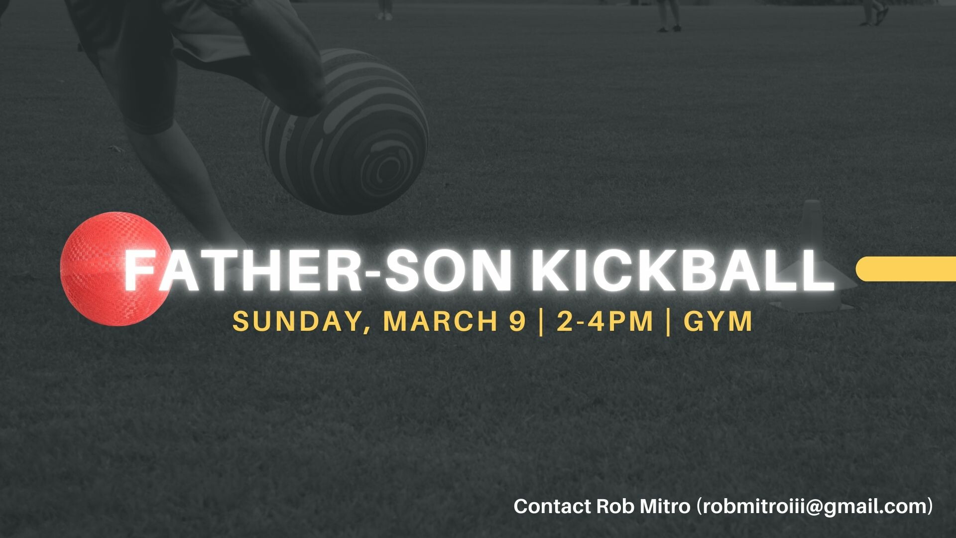 Father/Son Kickball