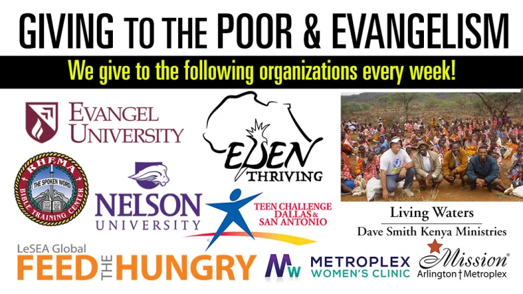 Giving to the Poor & Evangelism