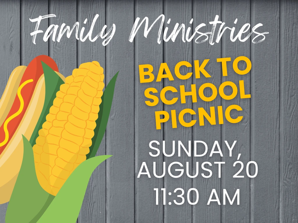 Image for Family Ministries Back to School Picnic