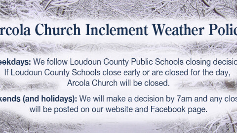 Arcola Inclement Weather Policy