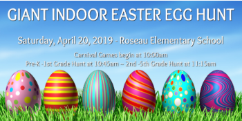 Giant Indoor Easter Egg Hunt