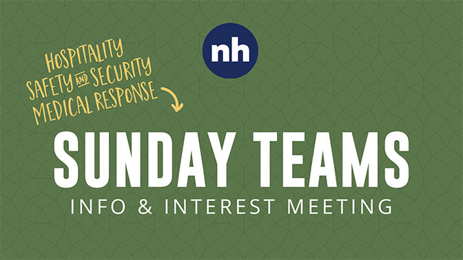 Sunday Teams Interest Meeting