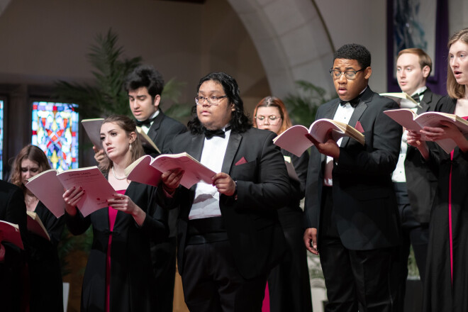 Millikin Collegiate Choir tour finale concert