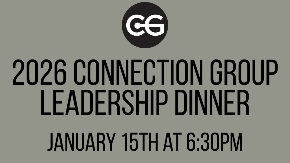 Connection Group Leadership Celebration