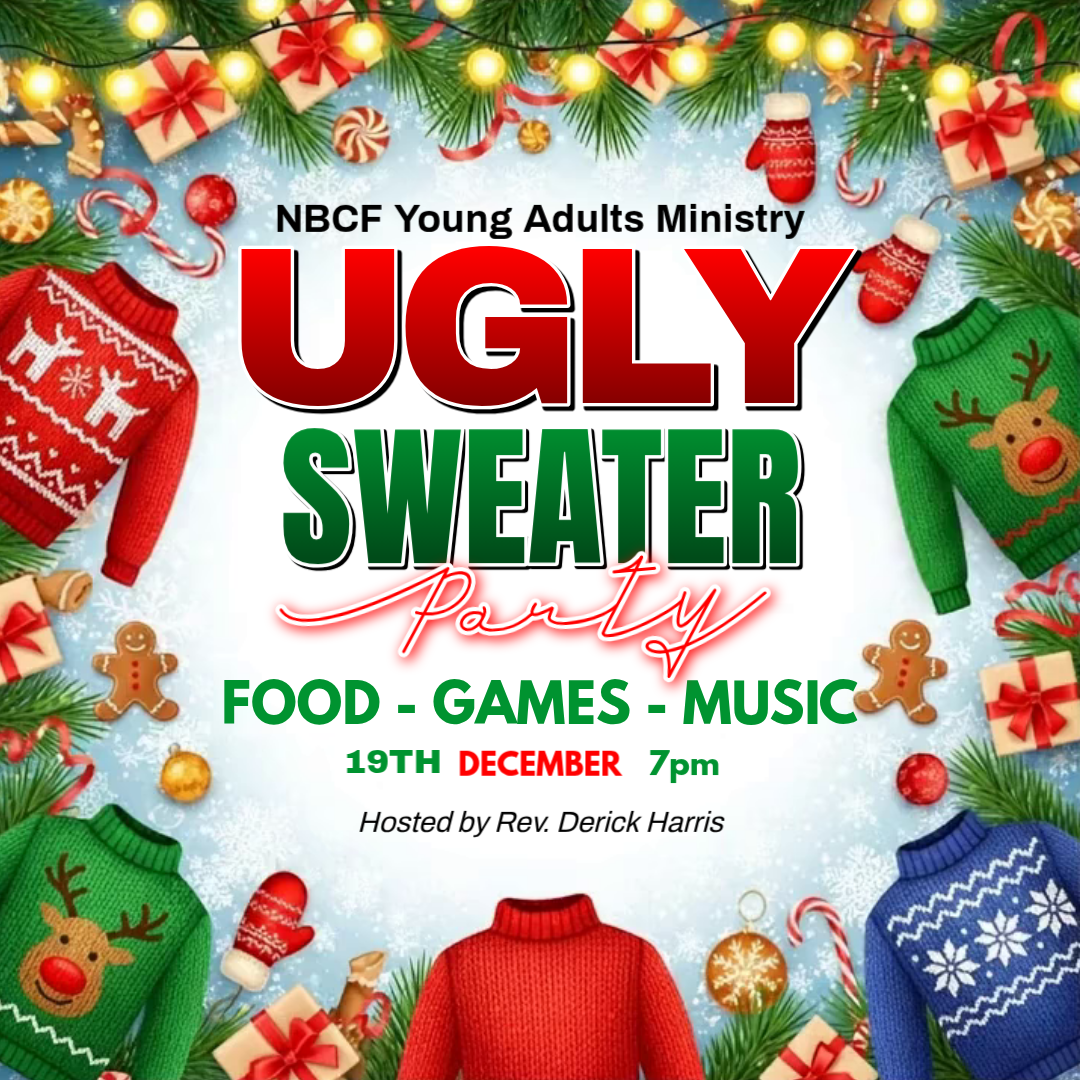Young Adults Ugly Sweater Party