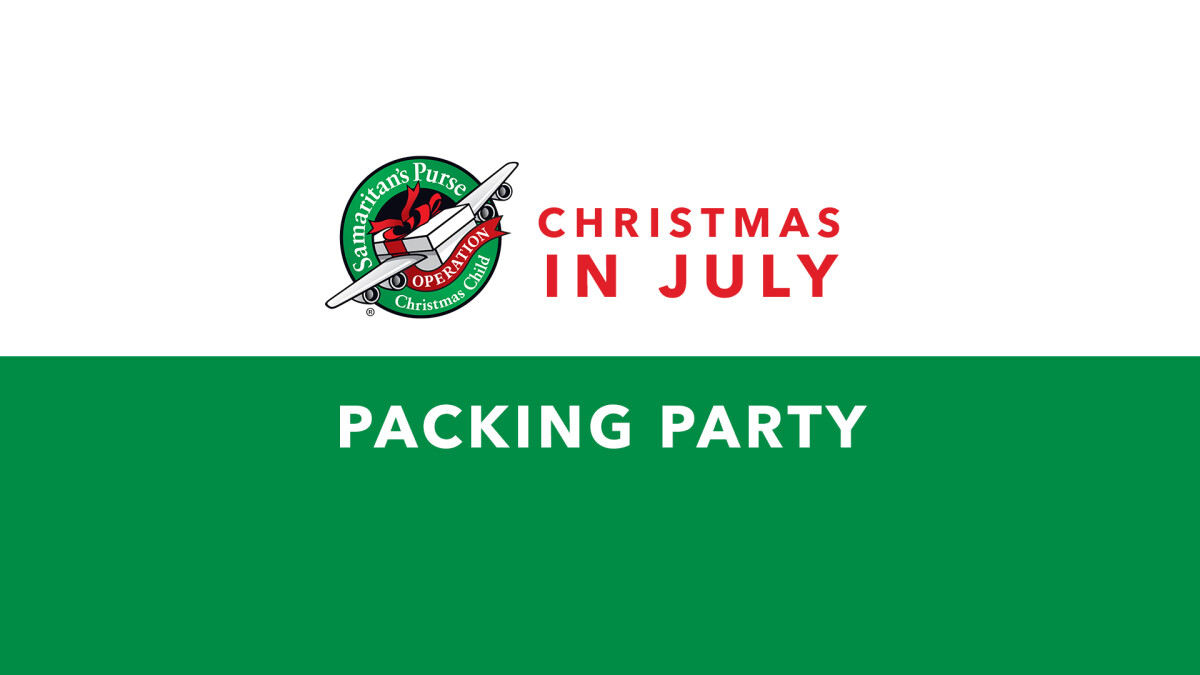 Christmas in July Packing Party 