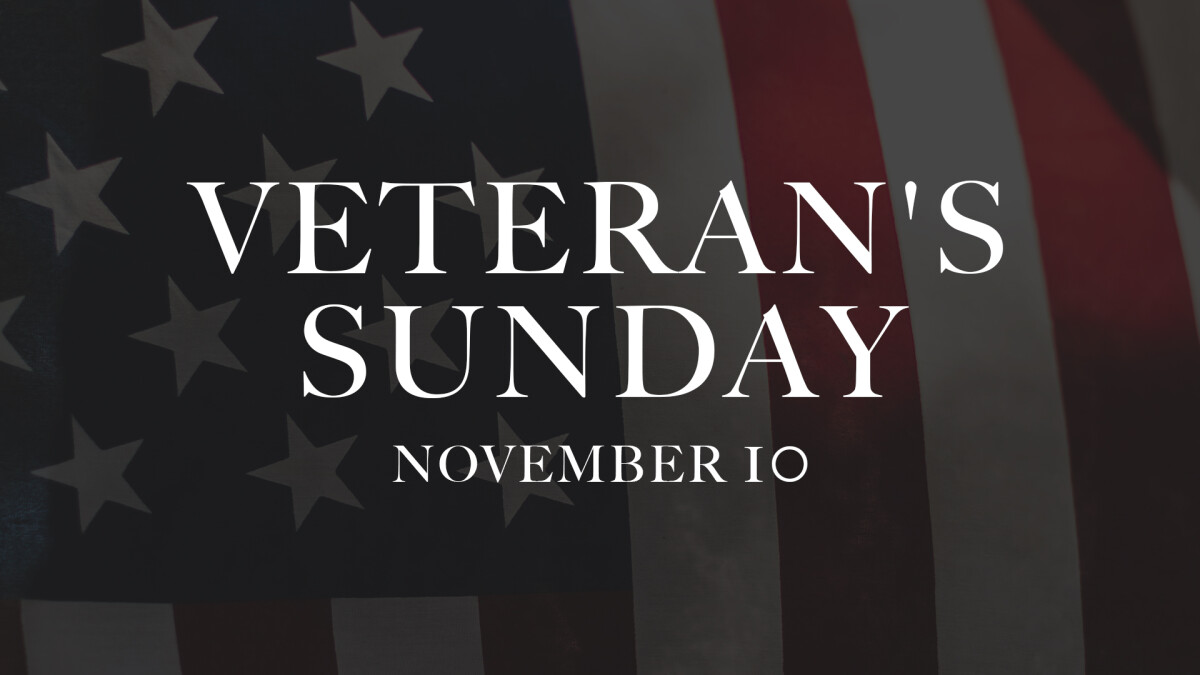 Veteran's Sunday 