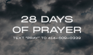 28 Days of Prayer