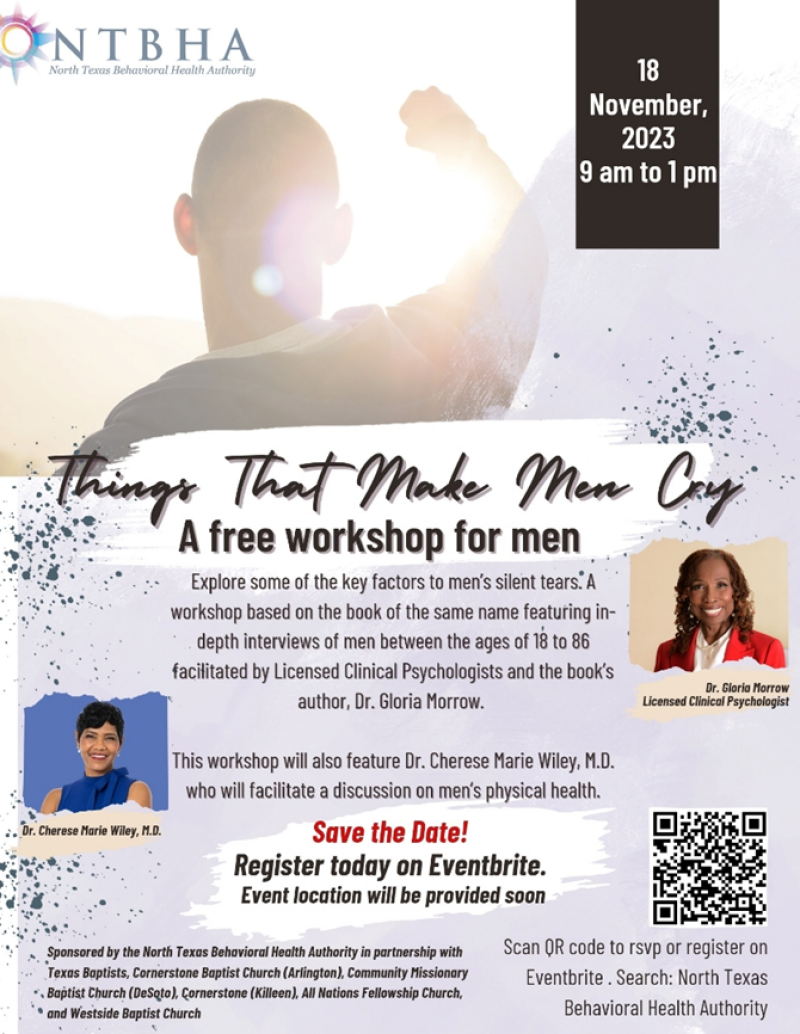 Things That Make Men Cry Workshop