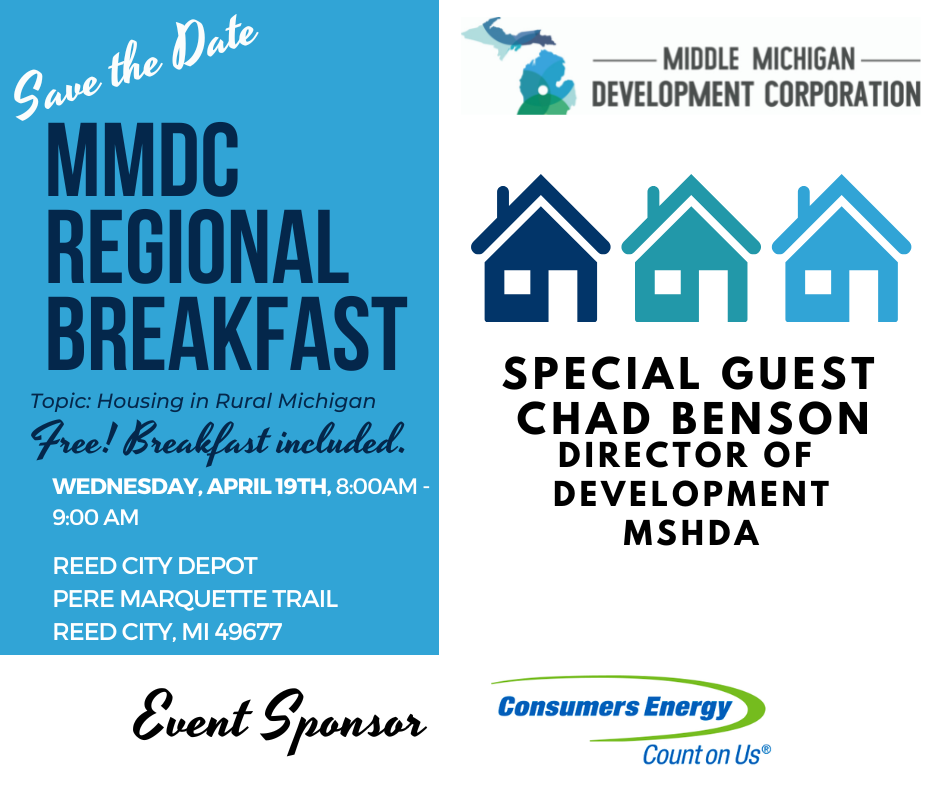 April Regional Breakfast Featuring Chad Benson, Director of Development, MSHDA