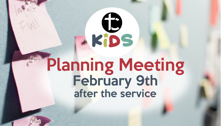 Children's Ministry Planning Meeting