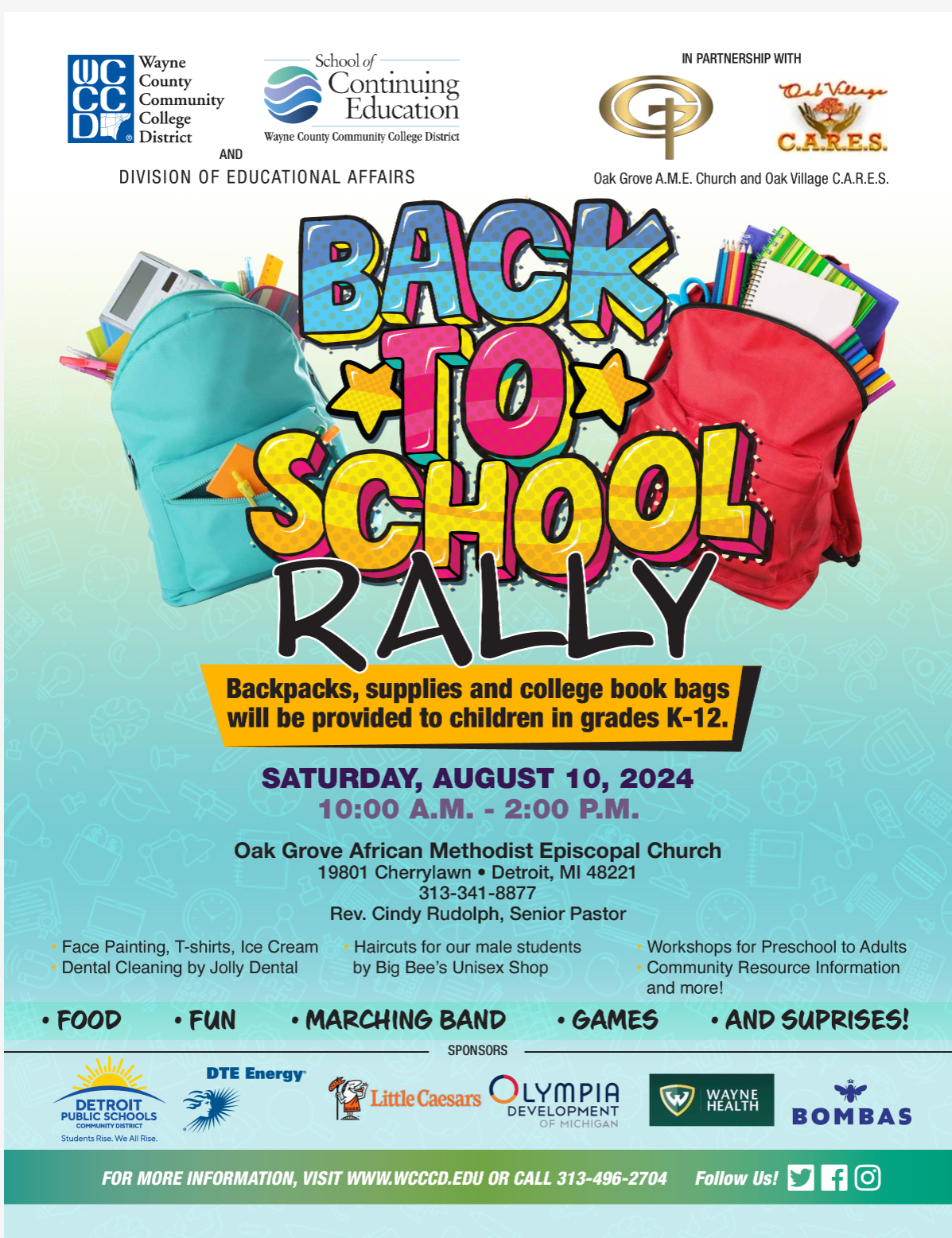 Back to School Rally