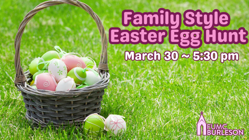 Family Style Easter Egg Hunt