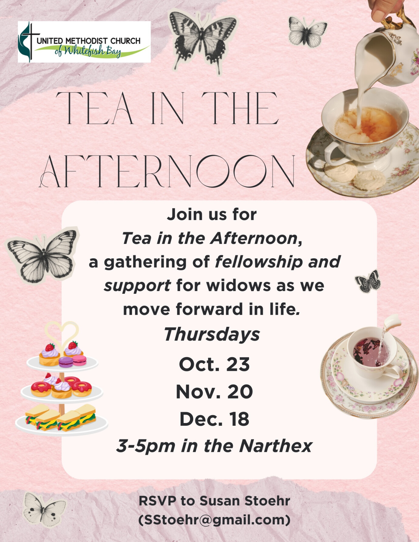 Tea in the Afternoon for Widows
