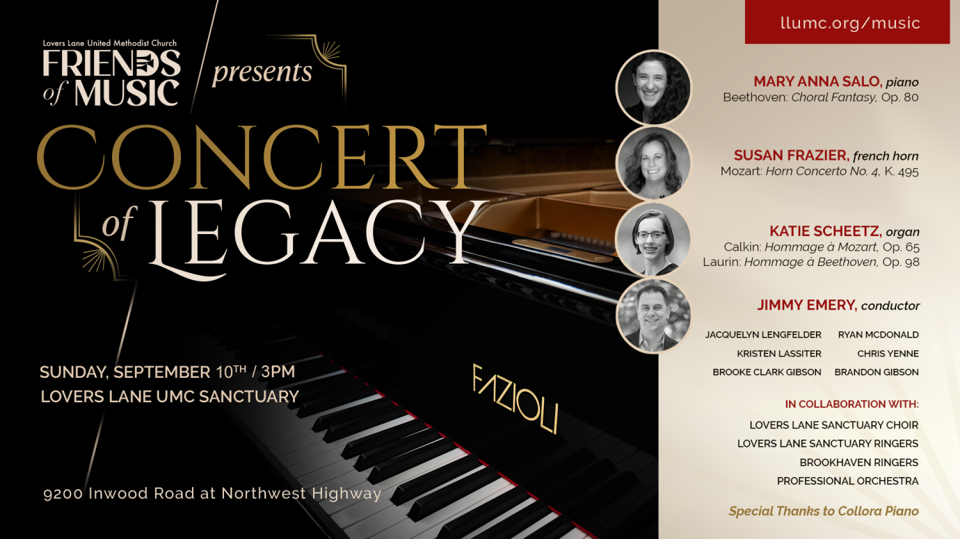 Lovers Lane Friends of Music presents: "Concert of Legacy"