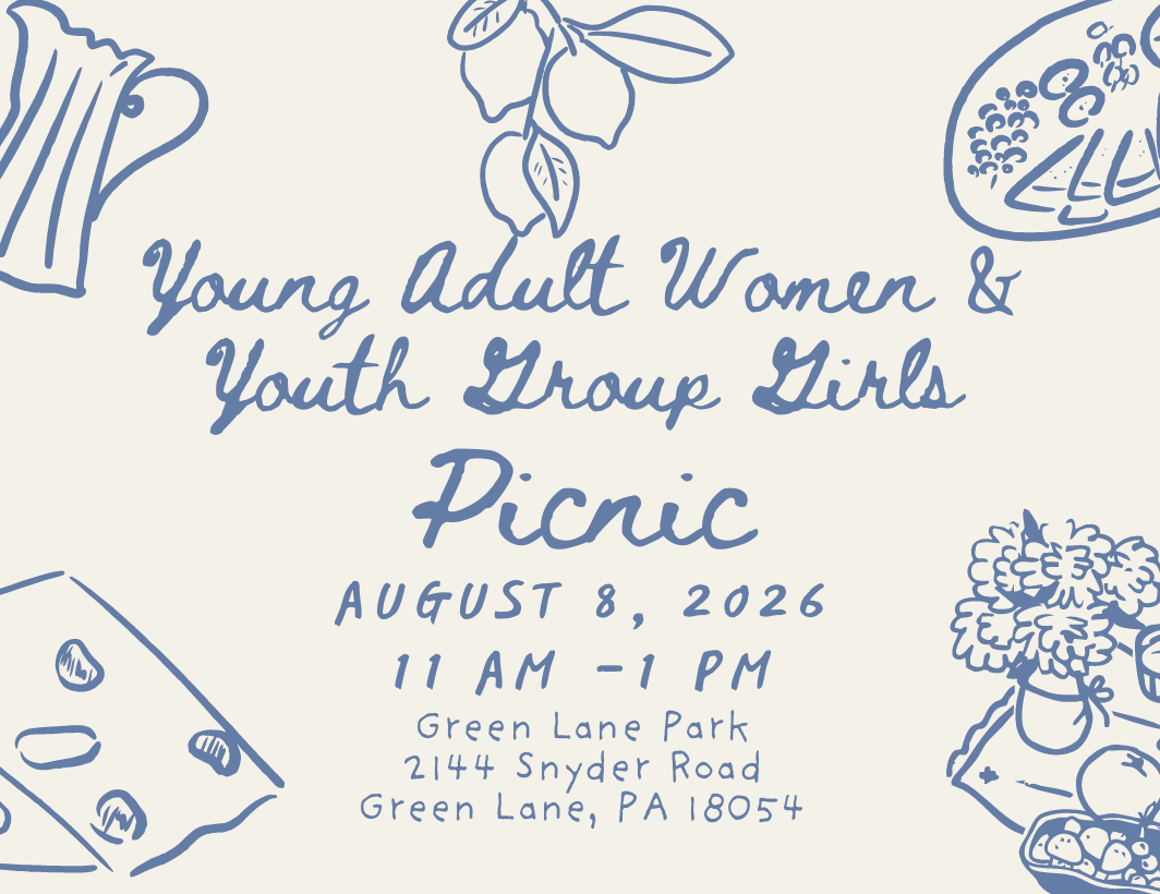 Young Adult Women & Youth Group Girls Picnic 