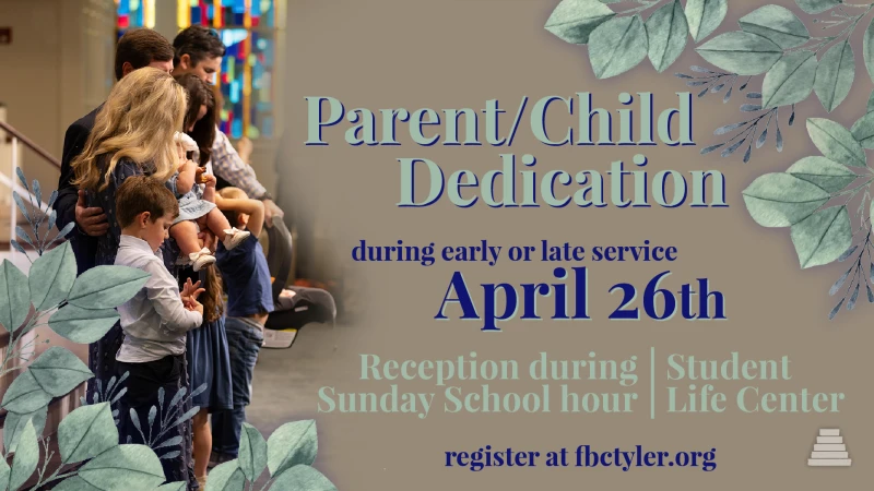 Parent Child Dedication