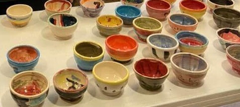 Empty Bowls Painting Party