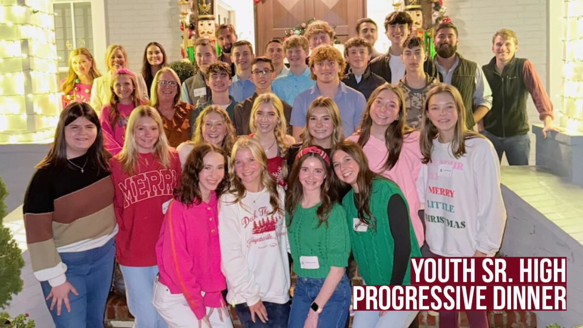 Senior High Progressive Dinner