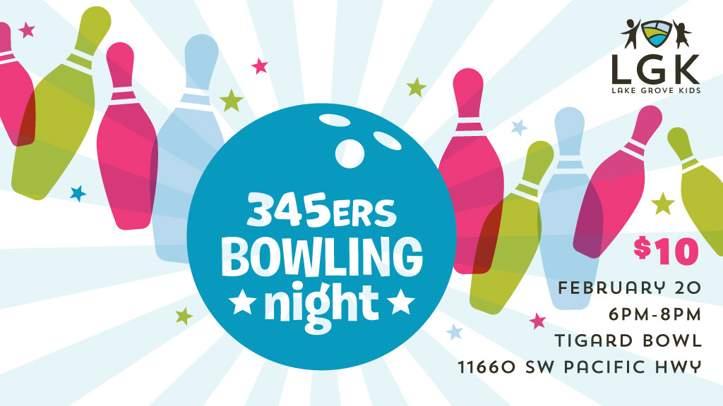 345ers Bowling Night