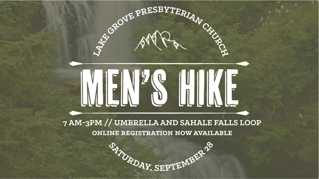 Men's Ministry Hike