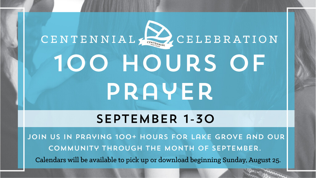 100+ Hours of Prayer