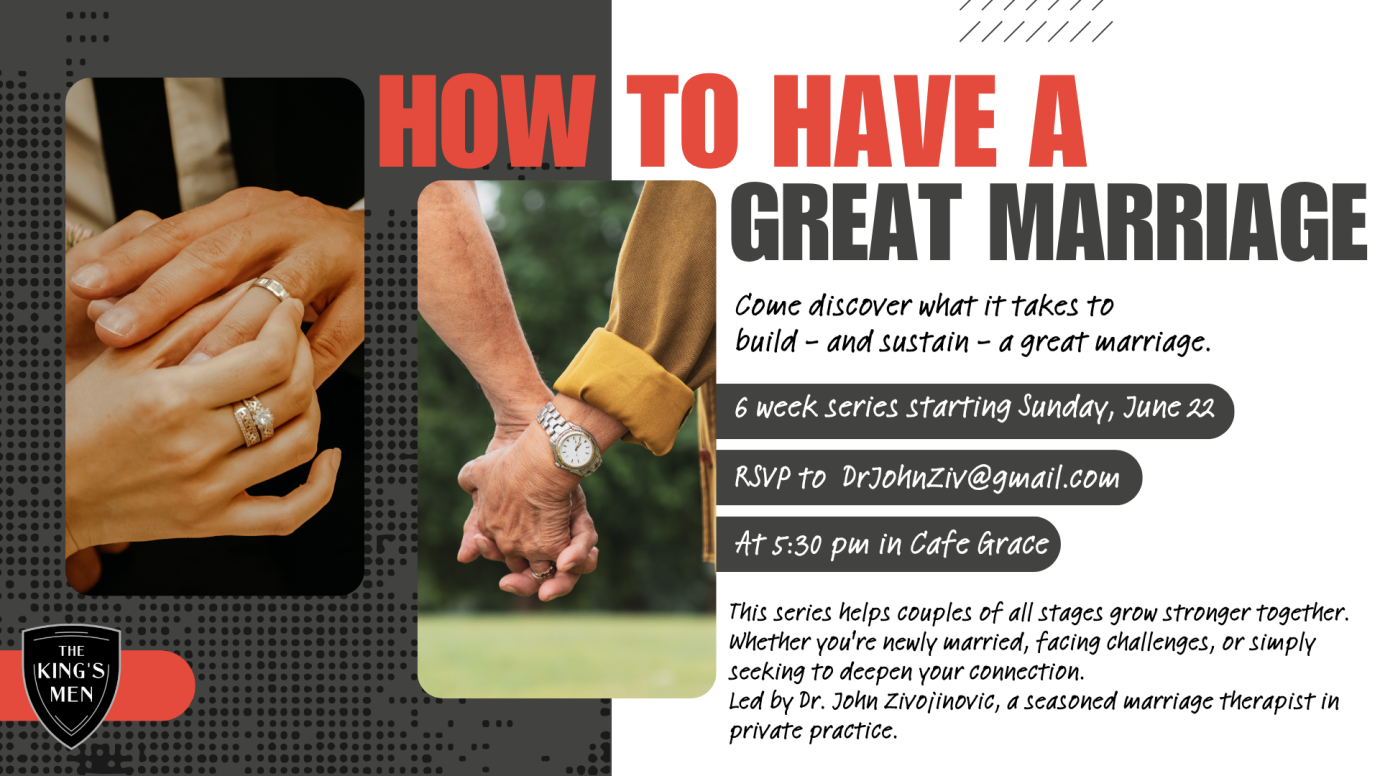 How to Have a Great Marriage!