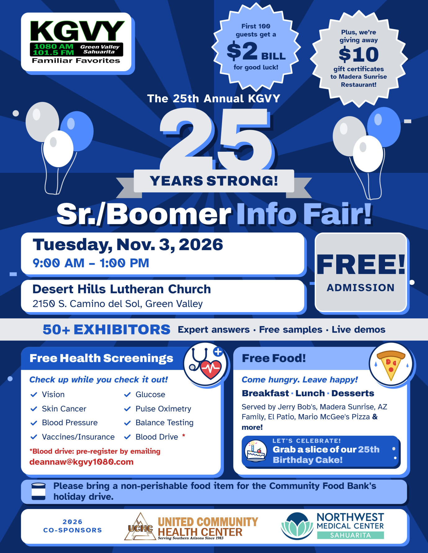 9 AM KGVY Sr./Boomer Info Fair