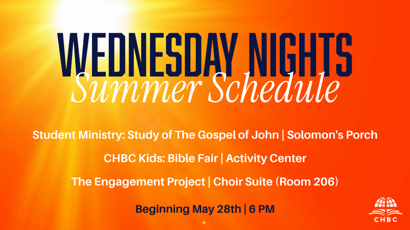 Wednesday Night Summer Activities