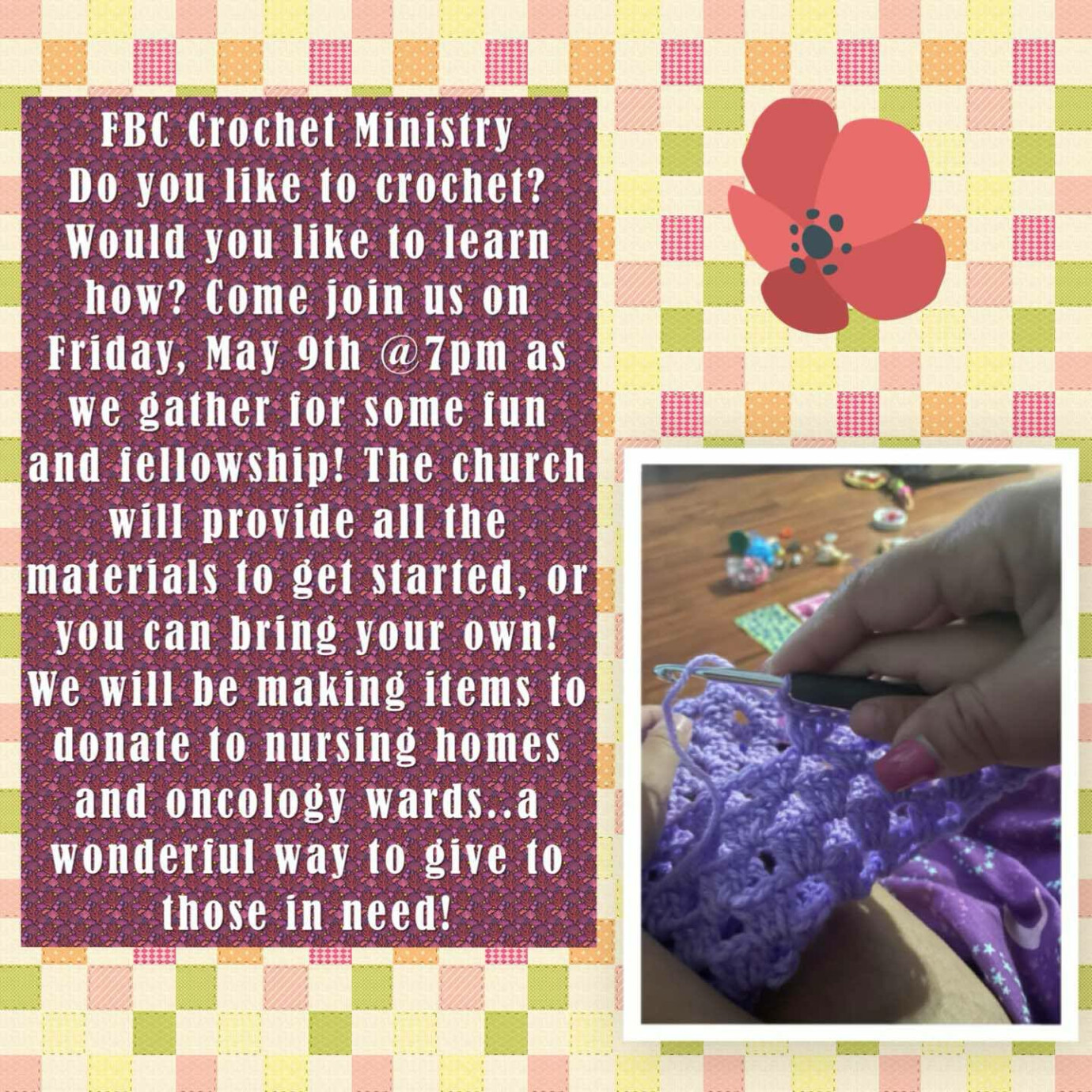 Women's Crochet Ministry