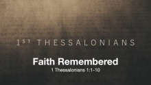 Faith Remembered