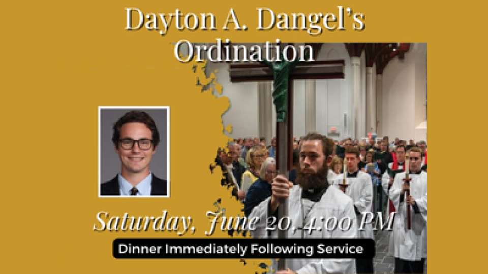 Dayton Dangel Ordination