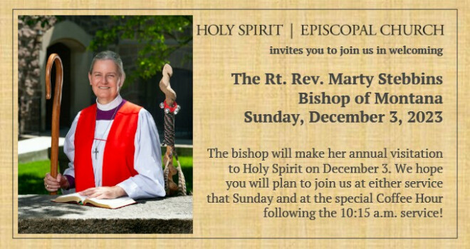 Bishop's Visitation, both services